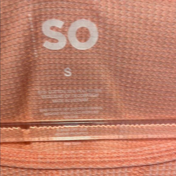 SO Women's Coral Long Sleeve Top Thermal - Picture 2 of 7